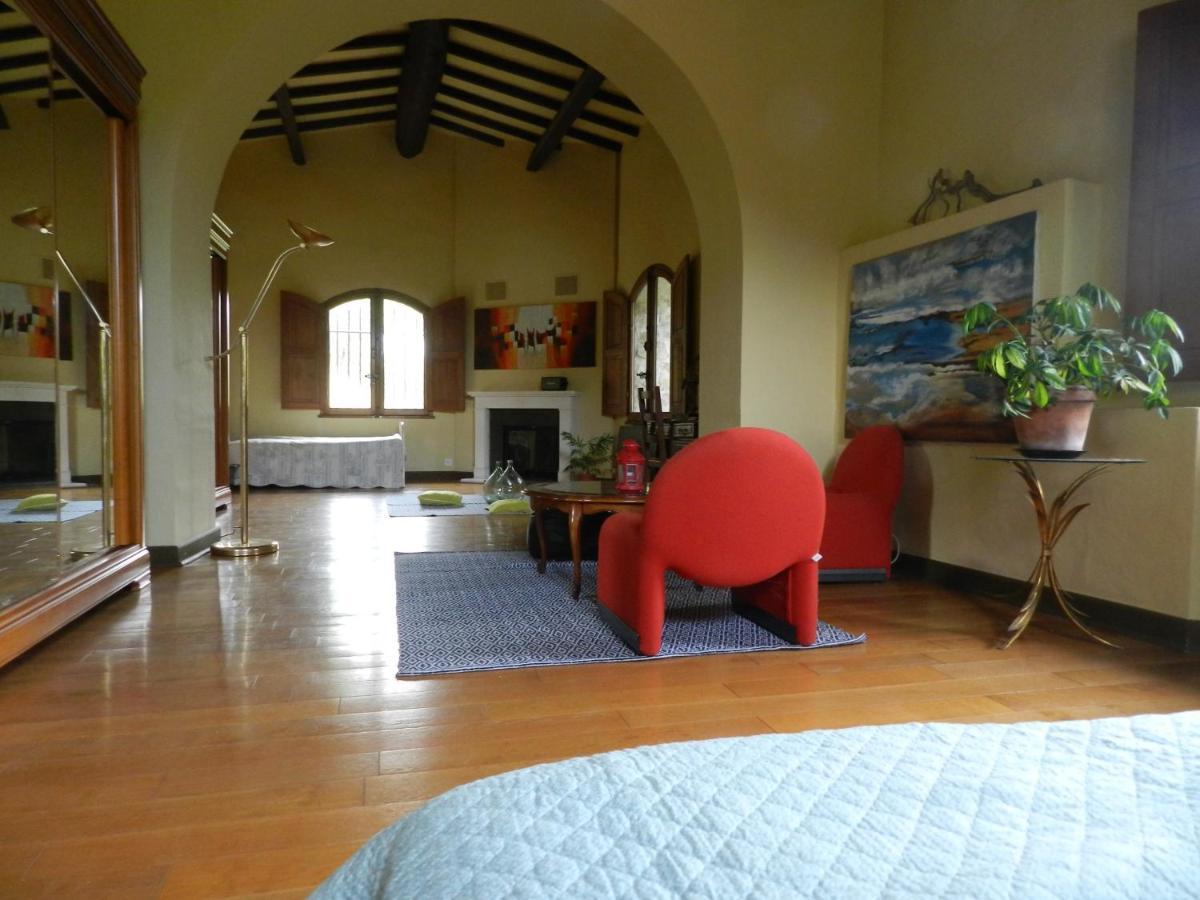 Chambre Cévennes: Piscine, lamas, rivière Cros  Extérieur photo
